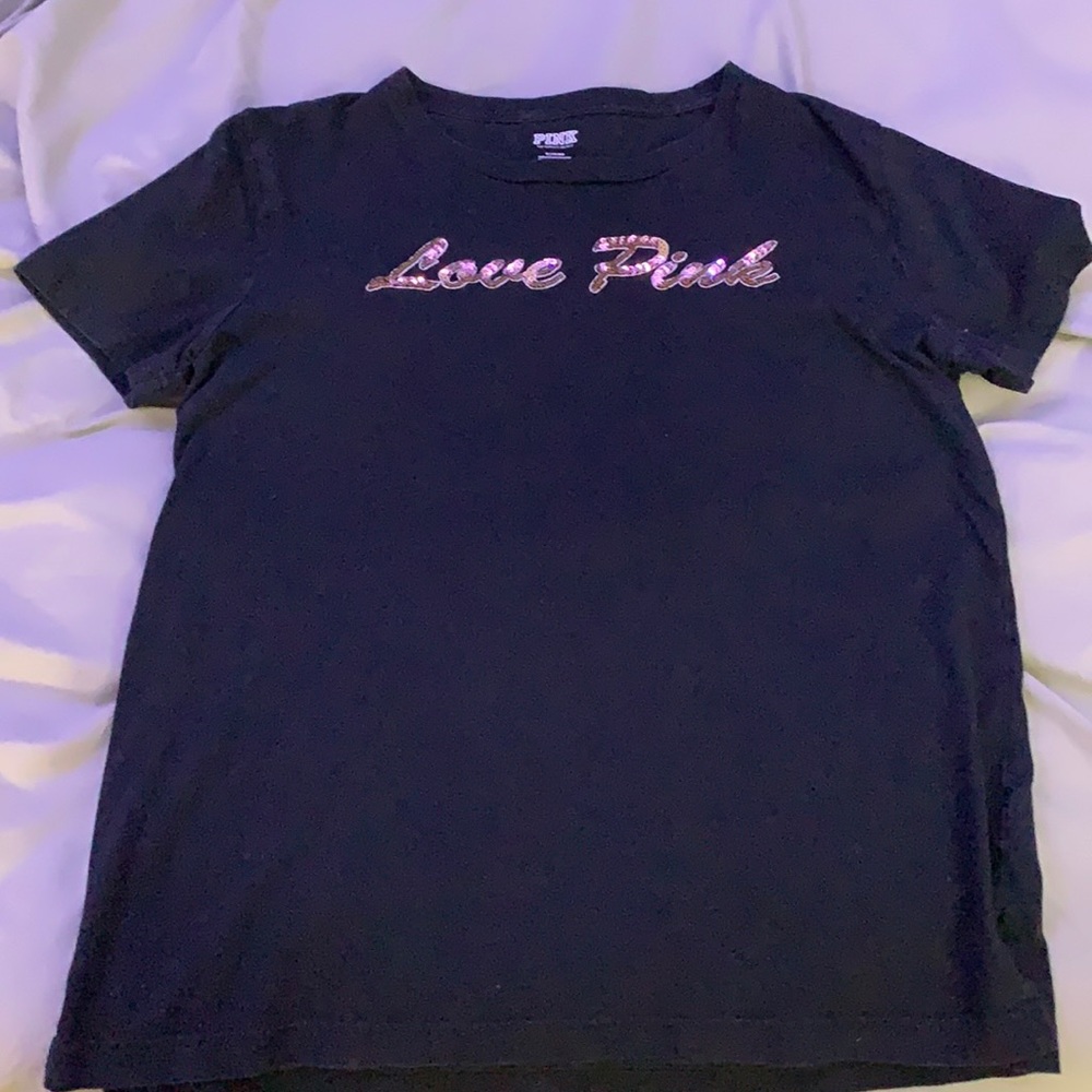 Black PINK Victoria’s Secret top size M